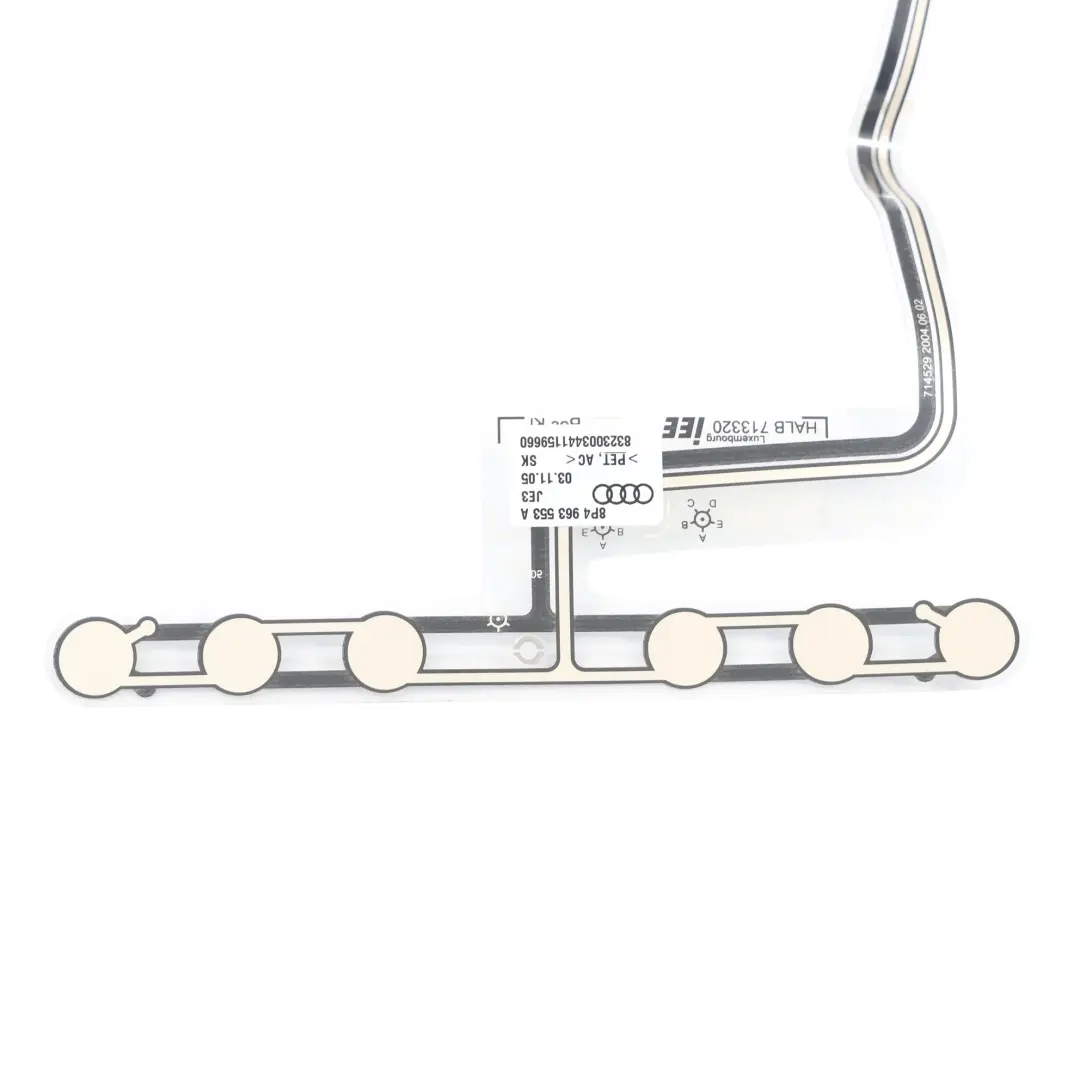 Capteur D'Occupation Du Siège Avant Gauche/Droite pour Audi A3 8P à propos du numéro de pièce 8P4963553A Audi A3 8P Capteur D'Occupation Du Siège Avant Gauche/Droite - SKU 8P4963553A - Numéro de pièce 8P4963553A