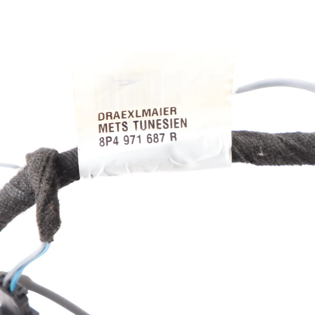 Door Harness Loom Cable Wiring Rear Right O/S 8E0971687L to Audi A3 8P with Part number 8P4971687R Audi A3 8P Door Harness Loom Cable Wiring Rear Right O/S 8E0971687L - SKU 8P4971687R - Part number 8P4971687R