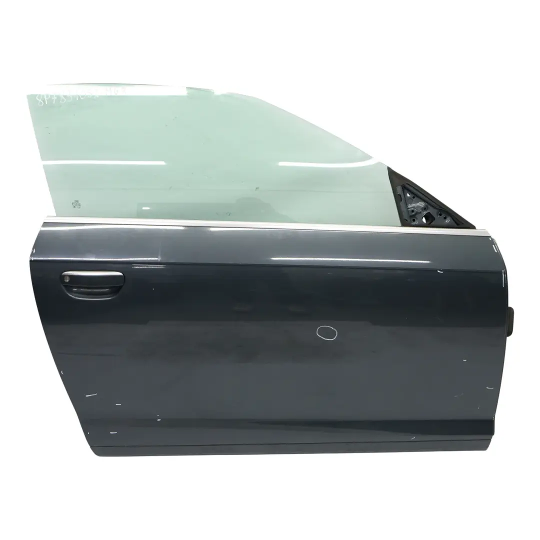 Door Front Right O/S Meteor Grey Metallic - Z7H to Audi A3 8P Convertible with Part number 8P7831052 Audi A3 8P Convertible Door Front Right O/S Meteor Grey Metallic - Z7H - SKU 8P7831052-MGR - Part number 8P7831052