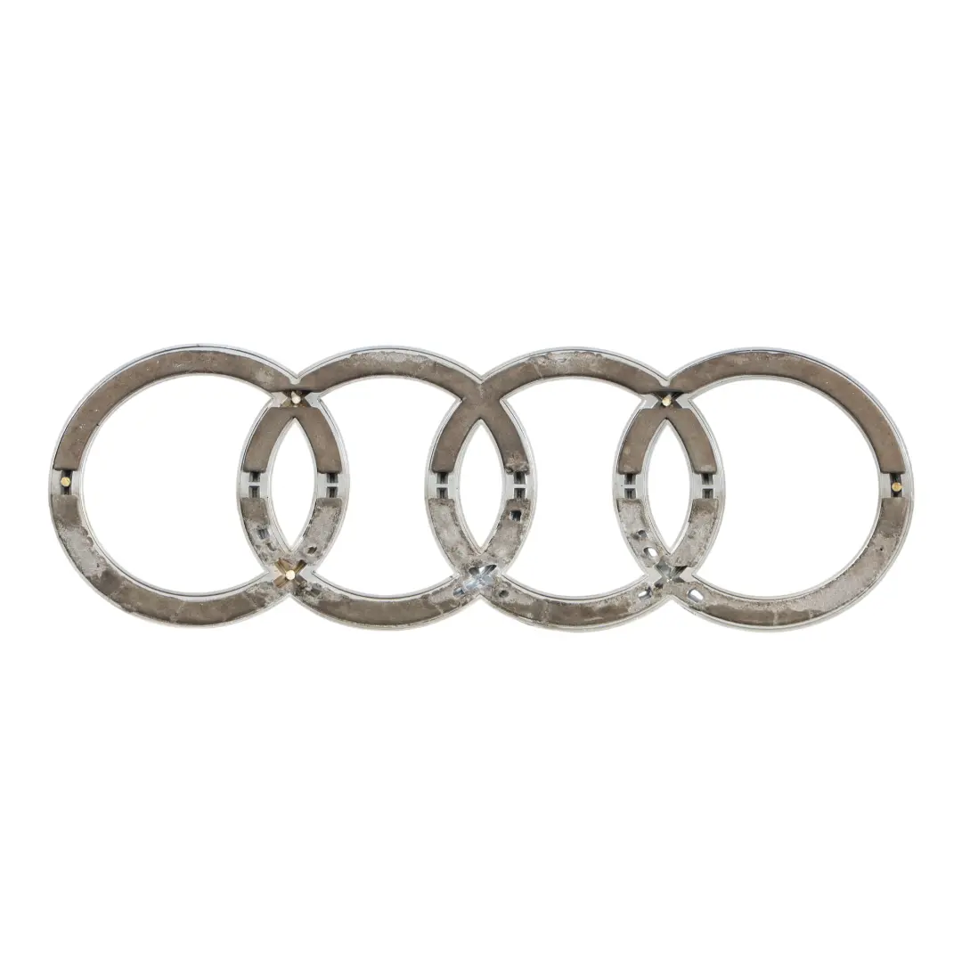 Trunk Emblem Boot Lid Tailgate Logo Badge Chrome to Audi A3 8P Rear with Part number 8P7853742A Audi A3 8P Rear Trunk Emblem Boot Lid Tailgate Logo Badge Chrome - SKU 8P7853742A - Part number 8P7853742A