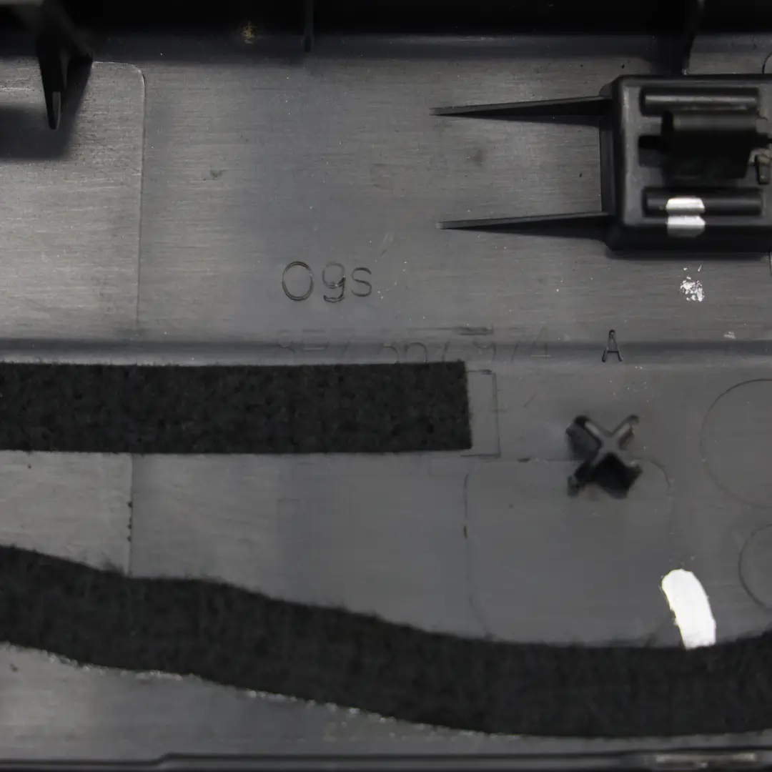 Audi A3 8P Convertible Front Windscreen Upper Deflector Trim Strip - SKU 8P7867974A - Part number 8P7867974A