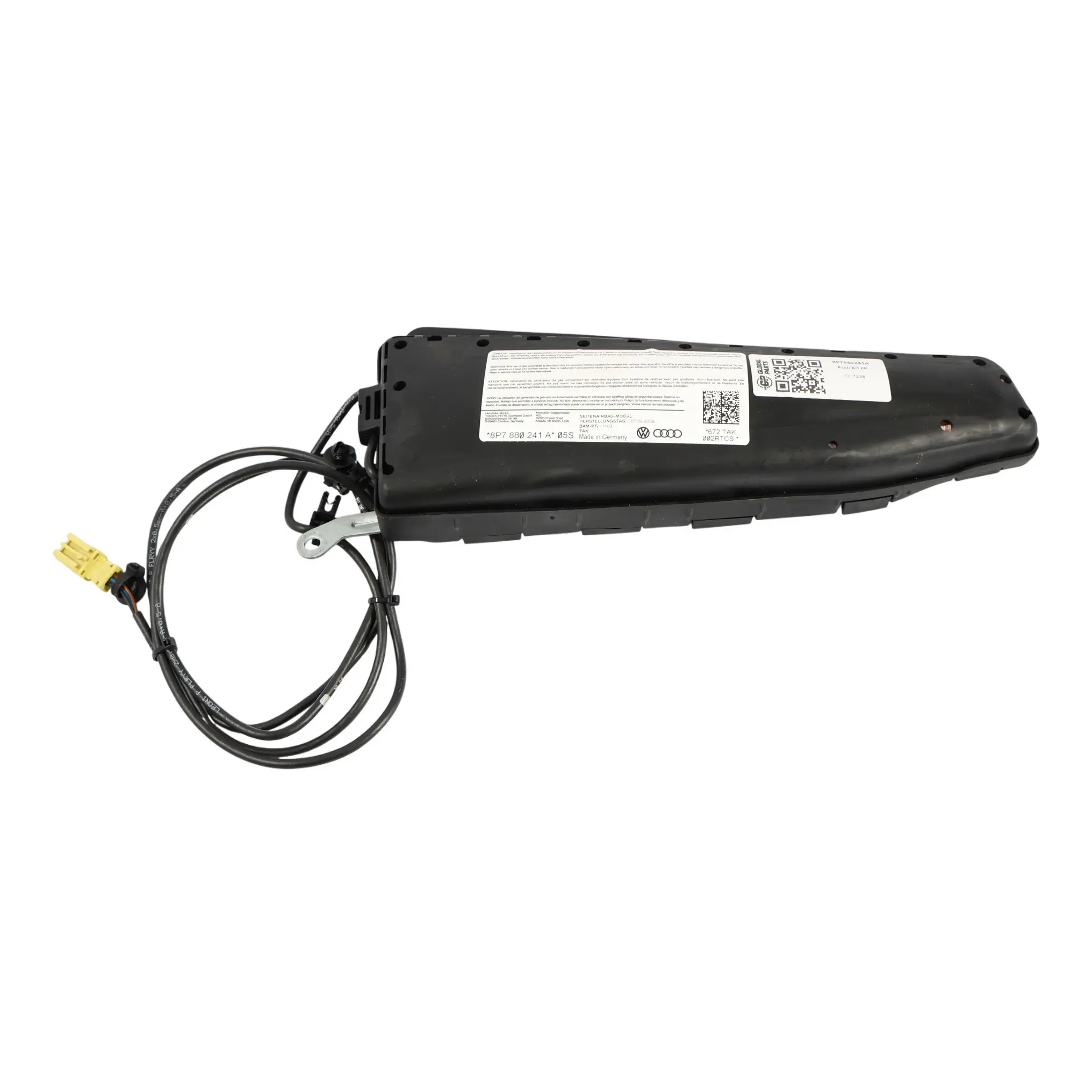 Audi A3 8P Convertible Front Seat Air Module Unit Left N/S 8P7880241A
