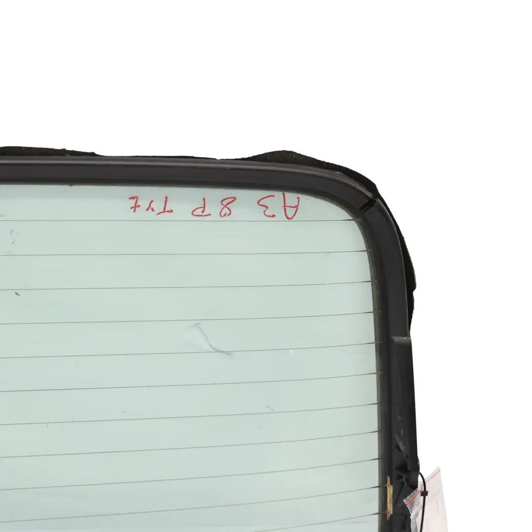 Audi A3 8P Cabrio Rear Folding Roof Window AS2 Glazing - SKU 8P7898010AF-1 - Part number 8P7898010AF
