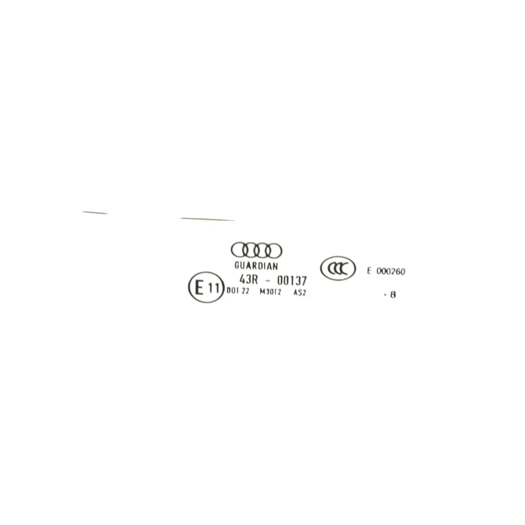 Audi A3 8P Cabrio Tetto Apribile Posteriore AS2 Vetro - SKU 8P7898010AF-1 - Numero di parte 8P7898010AF