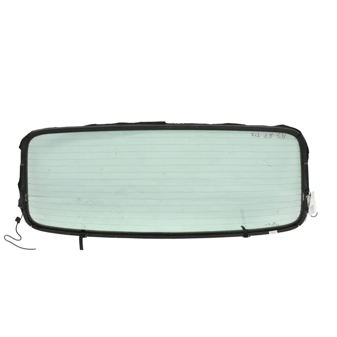 Lunette Toit Arrière Rabattable AS2 pour Audi A3 8P Cabriolet à propos du numéro de pièce 8P7898010AF Audi A3 8P Cabriolet Lunette Toit Arrière Rabattable AS2 - SKU 8P7898010AF-1 - Numéro de pièce 8P7898010AF