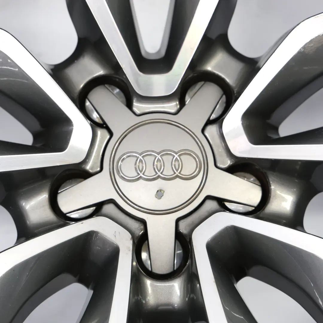  Jante Roue Audi Q5 SQ5 8R Alliage Argent Clair 21" 8,5J ET:33 - SKU 8R0601025AM-1 - Numéro de pièce 8R0601025AM
