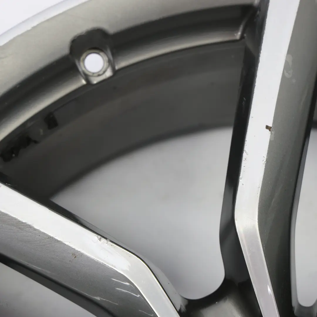  Jante Roue Audi Q5 SQ5 8R Alliage Argent Clair 21" 8,5J ET:33 - SKU 8R0601025AM-1 - Numéro de pièce 8R0601025AM