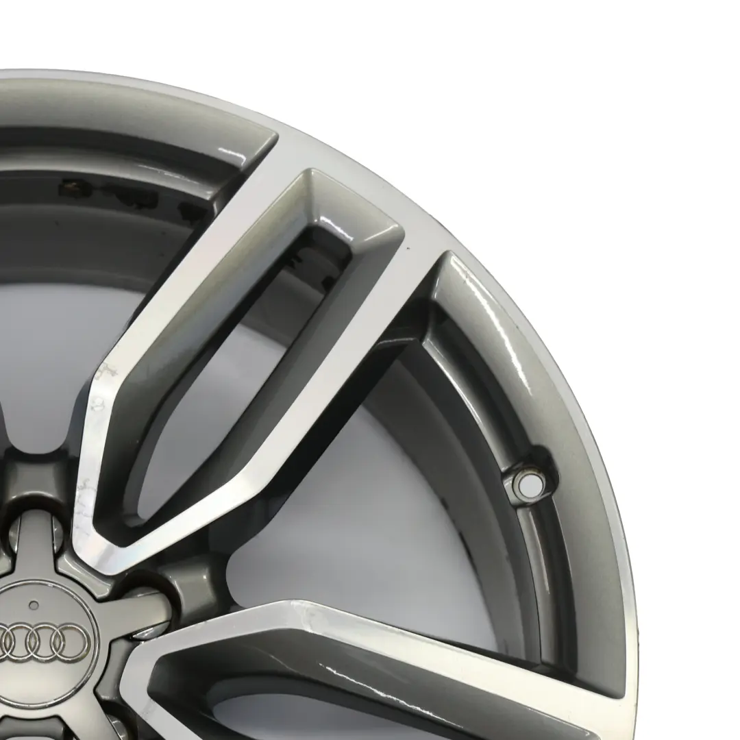  Jante Audi Q5 SQ5 8R Alloy Silver Light 21" 8,5J ET:33 - SKU 8R0601025AM-2 - Numéro de pièce 8R0601025AM