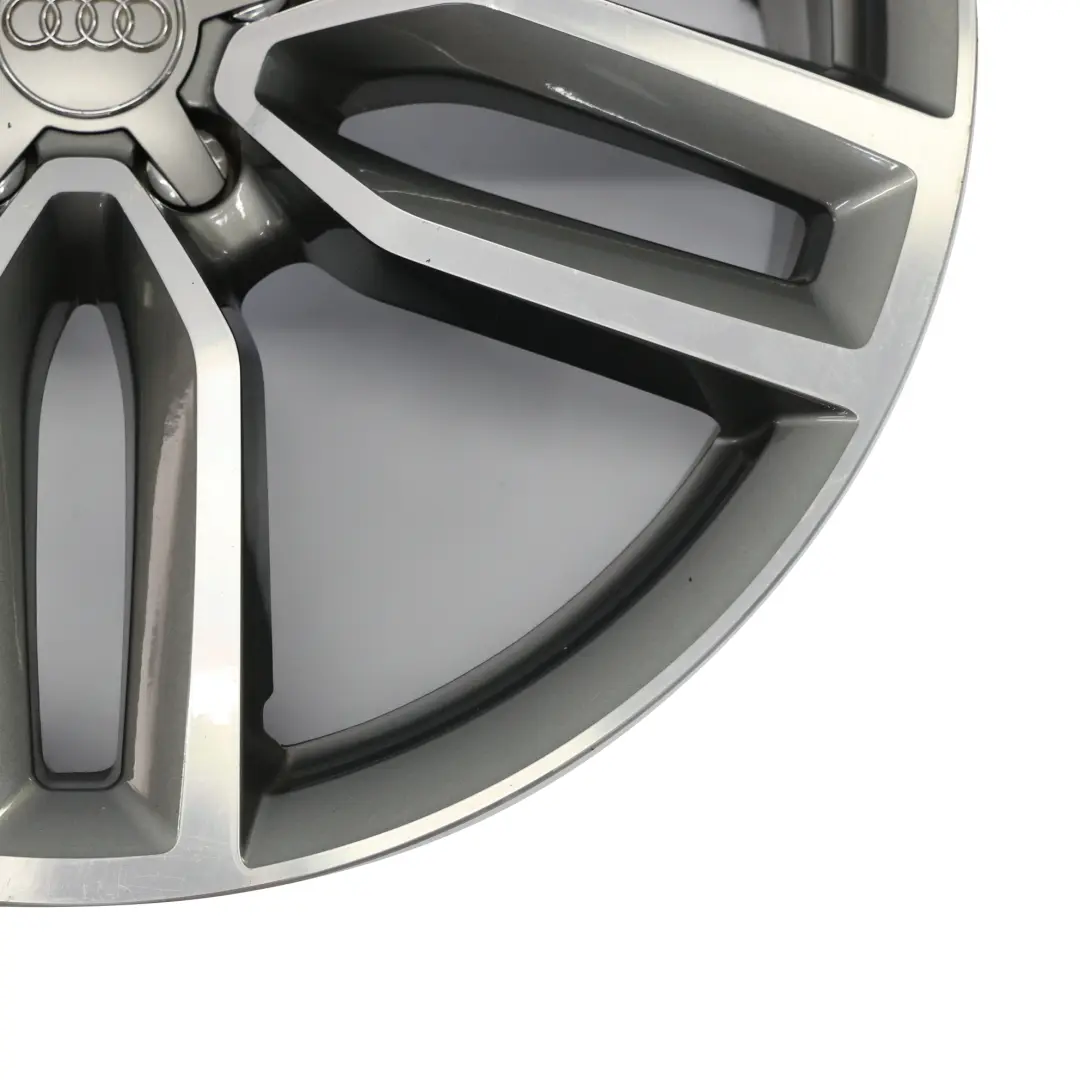 Rim Audi Q5 SQ5 8R Alloy Silver Light 21" 8,5J ET:33 to Wheel with Part number 8R0601025AM Wheel Rim Audi Q5 SQ5 8R Alloy Silver Light 21" 8,5J ET:33 - SKU 8R0601025AM-2 - Part number 8R0601025AM