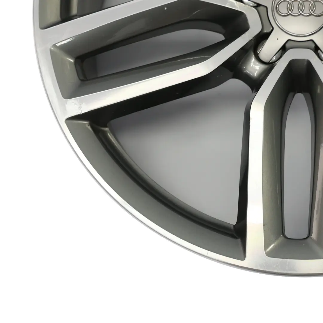 Rim Audi Q5 SQ5 8R Alloy Silver Light 21" 8,5J ET:33 to Wheel with Part number 8R0601025AM Wheel Rim Audi Q5 SQ5 8R Alloy Silver Light 21" 8,5J ET:33 - SKU 8R0601025AM-2 - Part number 8R0601025AM
