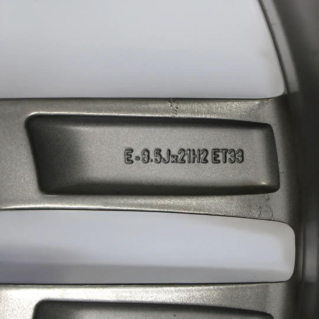Wheel Rim Audi Q5 SQ5 8R Alloy Silver Light 21" 8,5J ET:33 - SKU 8R0601025AM-3 - Part number 8R0601025AM