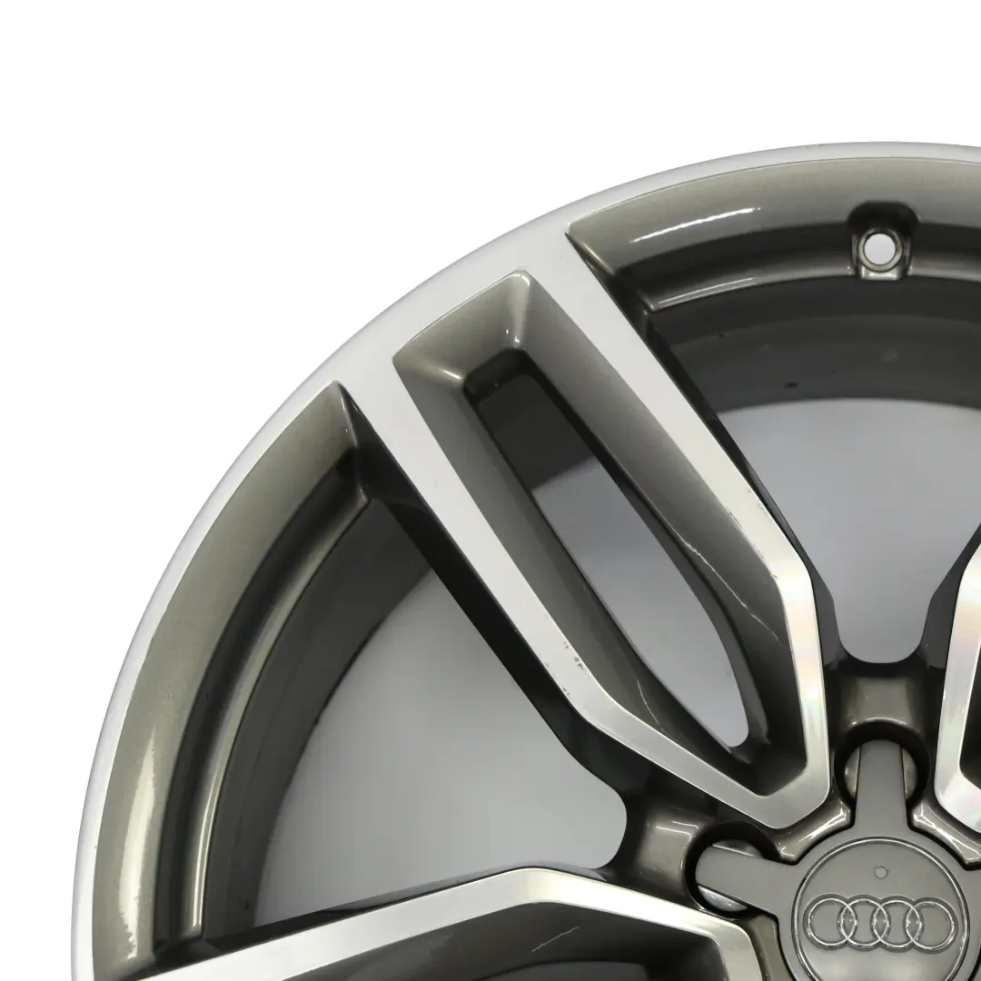 Wheel Rim Audi Q5 SQ5 8R Alloy Silver Light 21" 8,5J ET:33 - SKU 8R0601025AM-3 - Part number 8R0601025AM