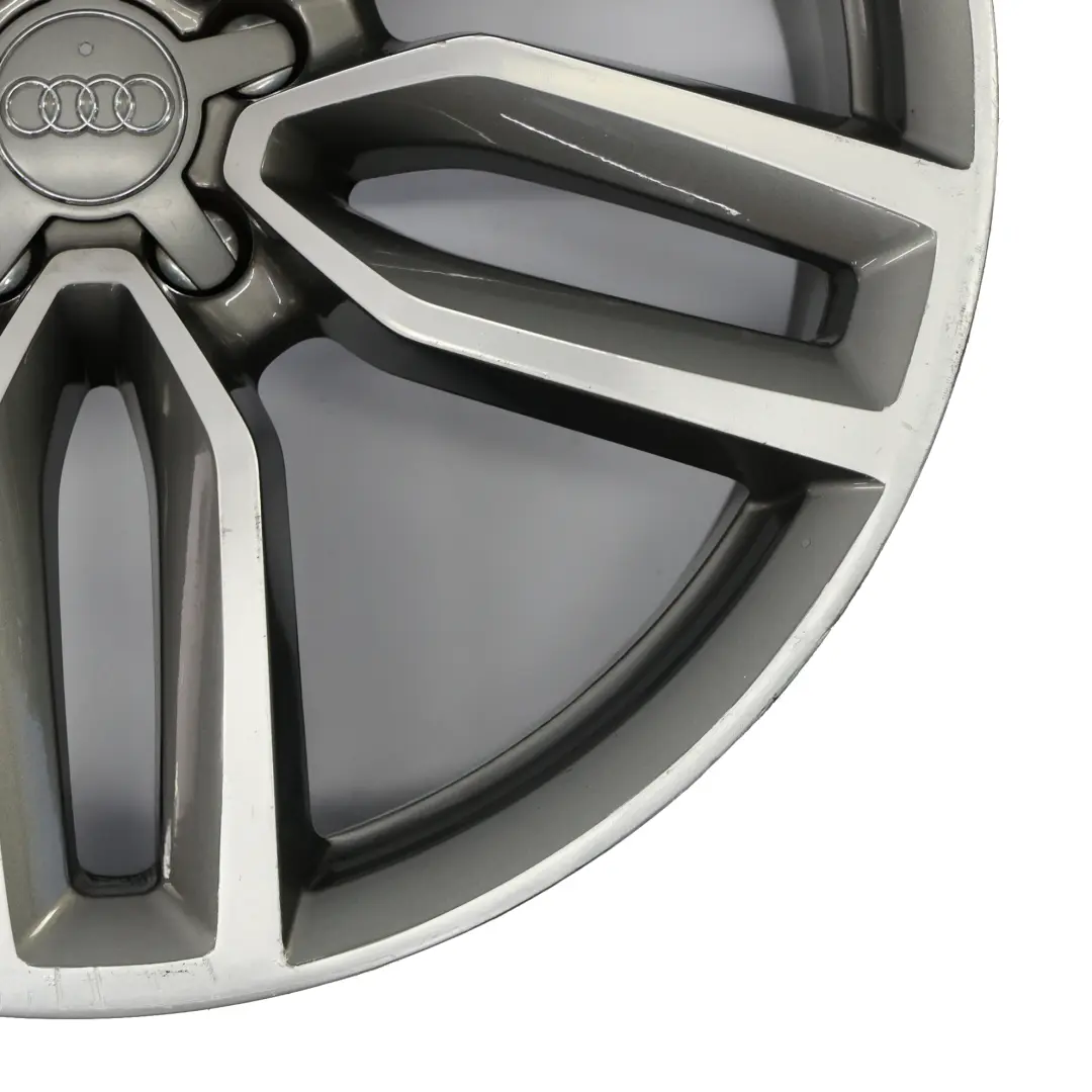 Wheel Rim Audi Q5 SQ5 8R Alloy Silver Light 21" 8,5J ET:33 - SKU 8R0601025AM-3 - Part number 8R0601025AM