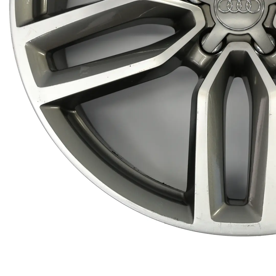 Wheel Rim Audi Q5 SQ5 8R Alloy Silver Light 21" 8,5J ET:33 - SKU 8R0601025AM-3 - Part number 8R0601025AM
