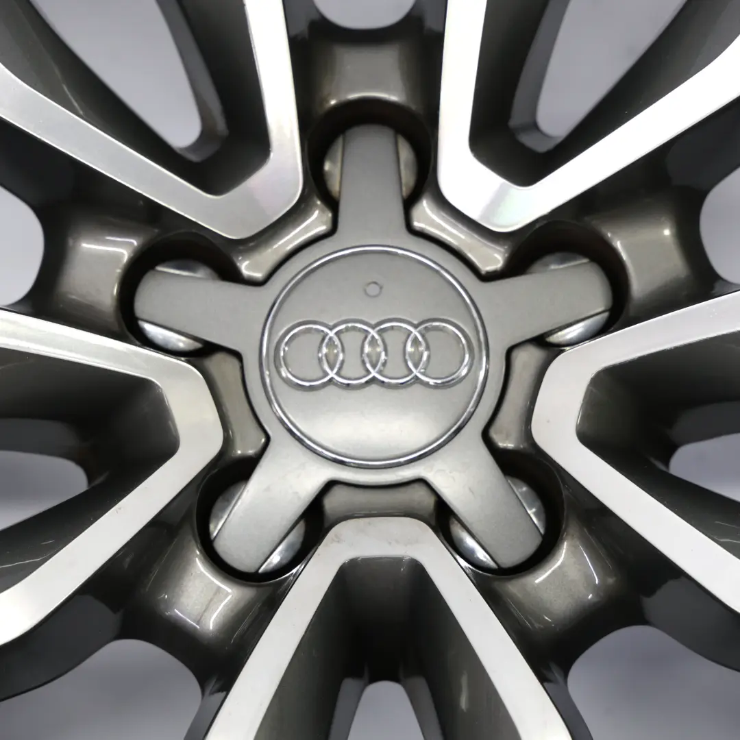 Wheel Rim Audi Q5 SQ5 8R Alloy Silver Light 21" 8,5J ET:33 - SKU 8R0601025AM-3 - Part number 8R0601025AM