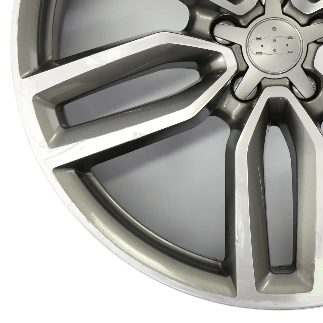 Wheel Rim Audi Q5 SQ5 8R Alloy Silver Light 21" 8,5J ET:33 - SKU 8R0601025AM-4 - Part number 8R0601025AM