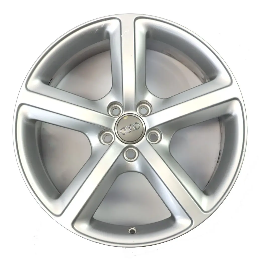 Silberne Alufelge 19" 8J ET:39 Sternspeiche für Audi Q5 8R mit Teilenummer 8R0601025BD Audi Q5 8R Silberne Alufelge 19" 8J ET:39 Sternspeiche - SKU 8R0601025BD-2 - Teilenummer 8R0601025BD
