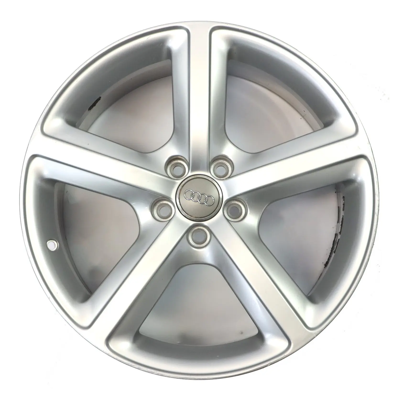 Audi Q5 8R Silver Wheel Alloy Rim 19" 8J ET:39 Star Spoke 8R0601025BD