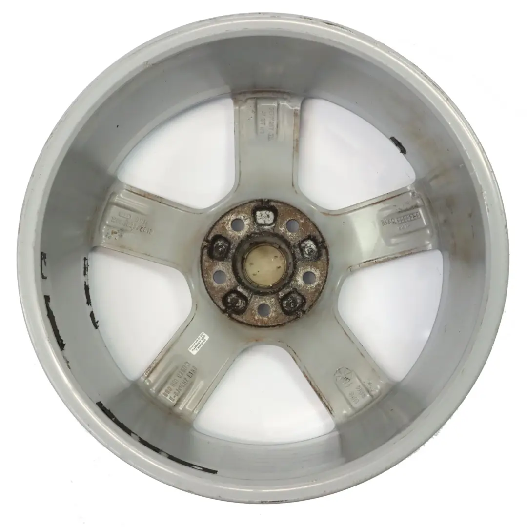 Alloy Rim 19" 8J ET:39 Star Spoke to Audi Q5 8R Silver Wheel with Part number 8R0601025BD Audi Q5 8R Silver Wheel Alloy Rim 19" 8J ET:39 Star Spoke - SKU 8R0601025BD-3 - Part number 8R0601025BD
