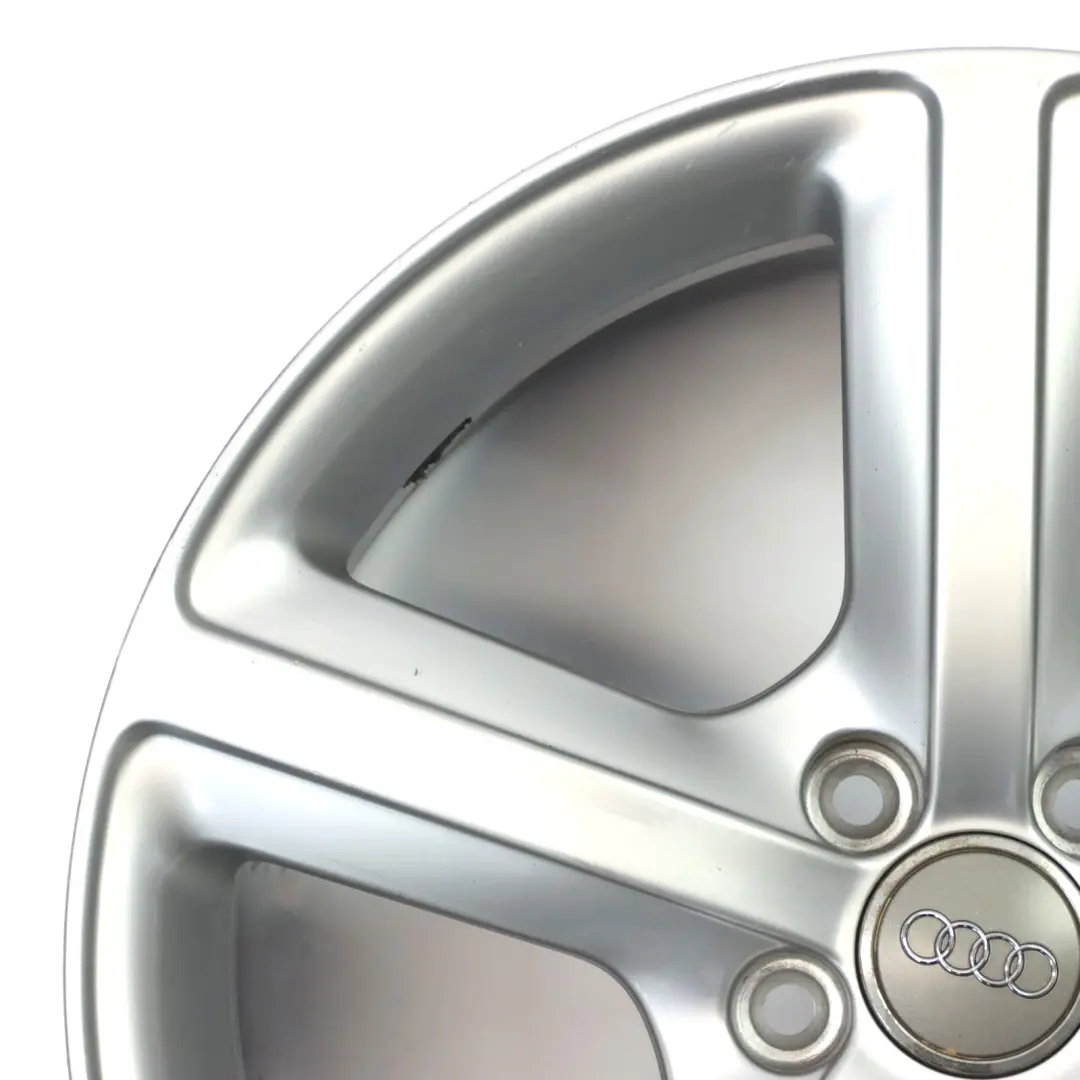 Alloy Rim 19" 8J ET:39 Star Spoke to Audi Q5 8R Silver Wheel with Part number 8R0601025BD Audi Q5 8R Silver Wheel Alloy Rim 19" 8J ET:39 Star Spoke - SKU 8R0601025BD-3 - Part number 8R0601025BD