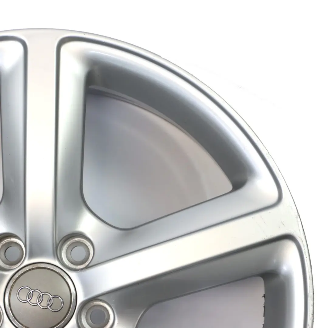 Alloy Rim 19" 8J ET:39 Star Spoke to Audi Q5 8R Silver Wheel with Part number 8R0601025BD Audi Q5 8R Silver Wheel Alloy Rim 19" 8J ET:39 Star Spoke - SKU 8R0601025BD-3 - Part number 8R0601025BD