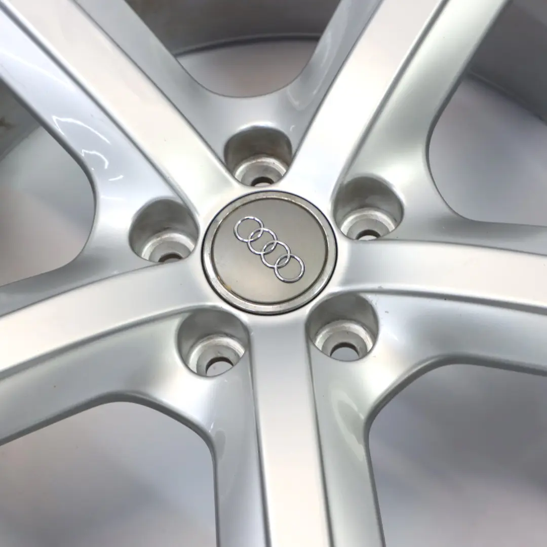 Alloy Rim 19" 8J ET:39 Star Spoke to Audi Q5 8R Silver Wheel with Part number 8R0601025BD Audi Q5 8R Silver Wheel Alloy Rim 19" 8J ET:39 Star Spoke - SKU 8R0601025BD-3 - Part number 8R0601025BD