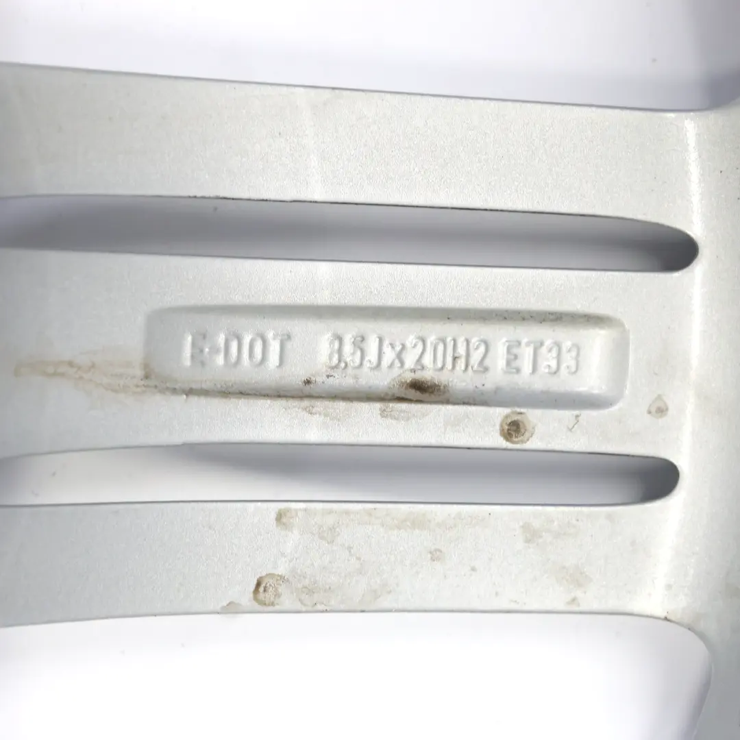 Argento Luce Cerchio in lega 20" 8,5J ET:33 8R0601025BG per Audi Q5 8R con numero di parte 8R0601025BG-1 Audi Q5 8R Argento Luce Cerchio in lega 20" 8,5J ET:33 8R0601025BG - SKU 8R0601025BG-1 - Numero di parte 8R0601025BG-1