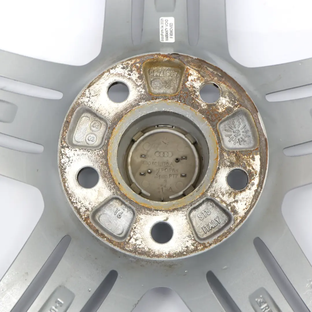 Audi Q5 8R Silver Light Wheel Alloy Rim 20" 8,5J ET:33 - SKU 8R0601025BJ-2 - Part number 8R0601025BJ