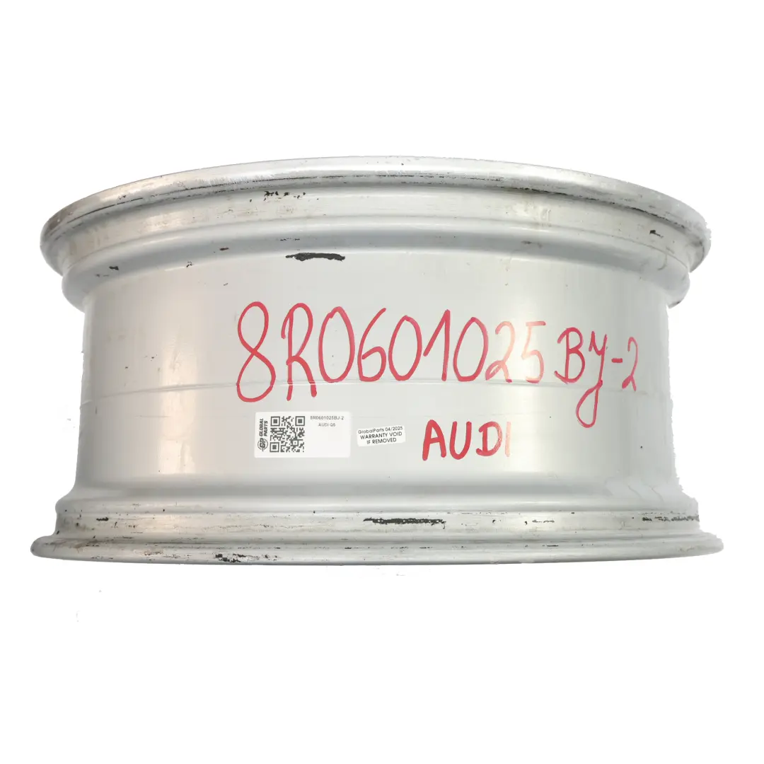 Audi Q5 8R Argento Luce Cerchio In Lega 20" 8,5J ET:33 - SKU 8R0601025BJ-2 - Numero di parte 8R0601025BJ