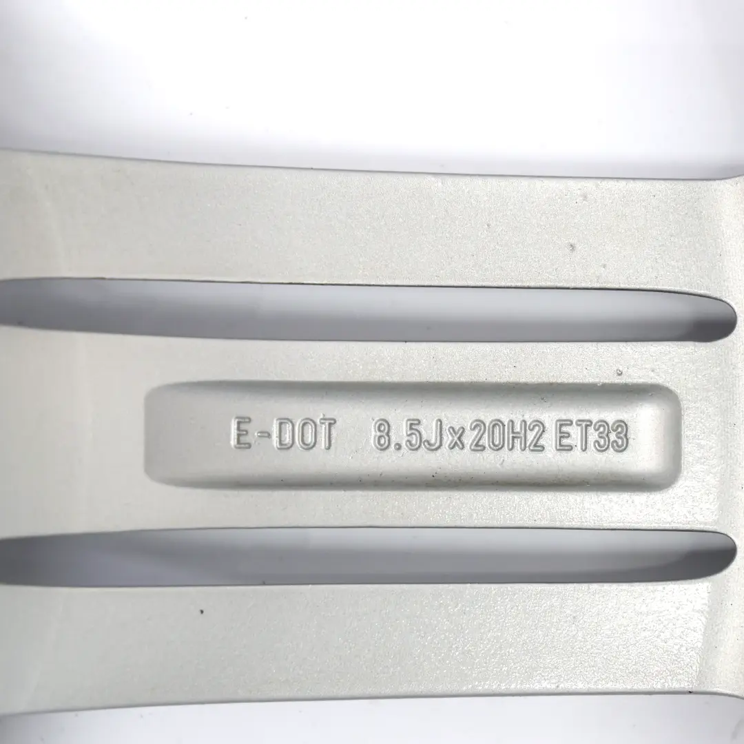 Audi Q5 8R Silver Light Wheel Alloy Rim 20" 8,5J ET:33 - SKU 8R0601025BJ-3 - Part number 8R0601025BJ
