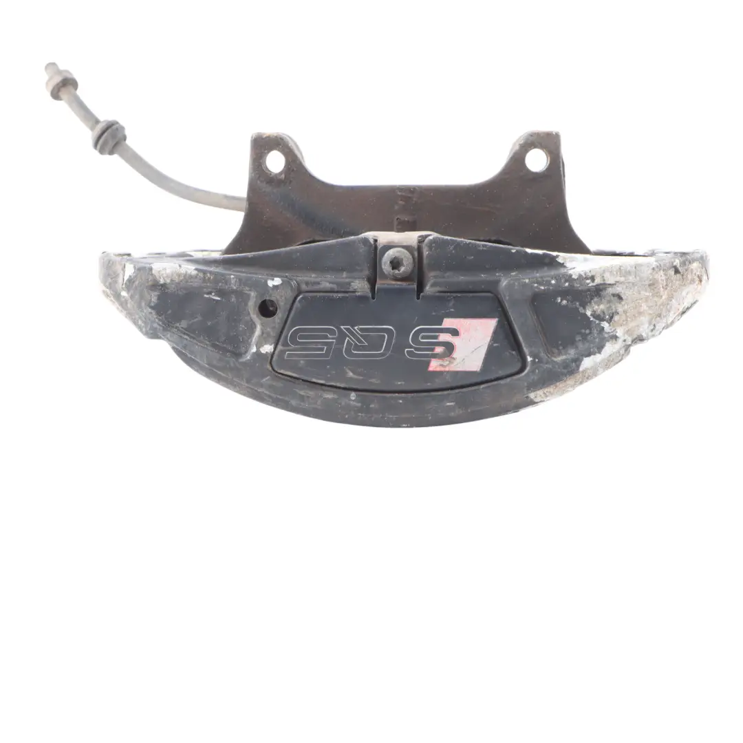 Caliper Front Right O/S Wheel Braking Unit 380X36MM to Audi SQ5 8R Black with Part number 8R0615124 Audi SQ5 8R Black Caliper Front Right O/S Wheel Braking Unit 380X36MM - SKU 8R0615124 - Part number 8R0615124