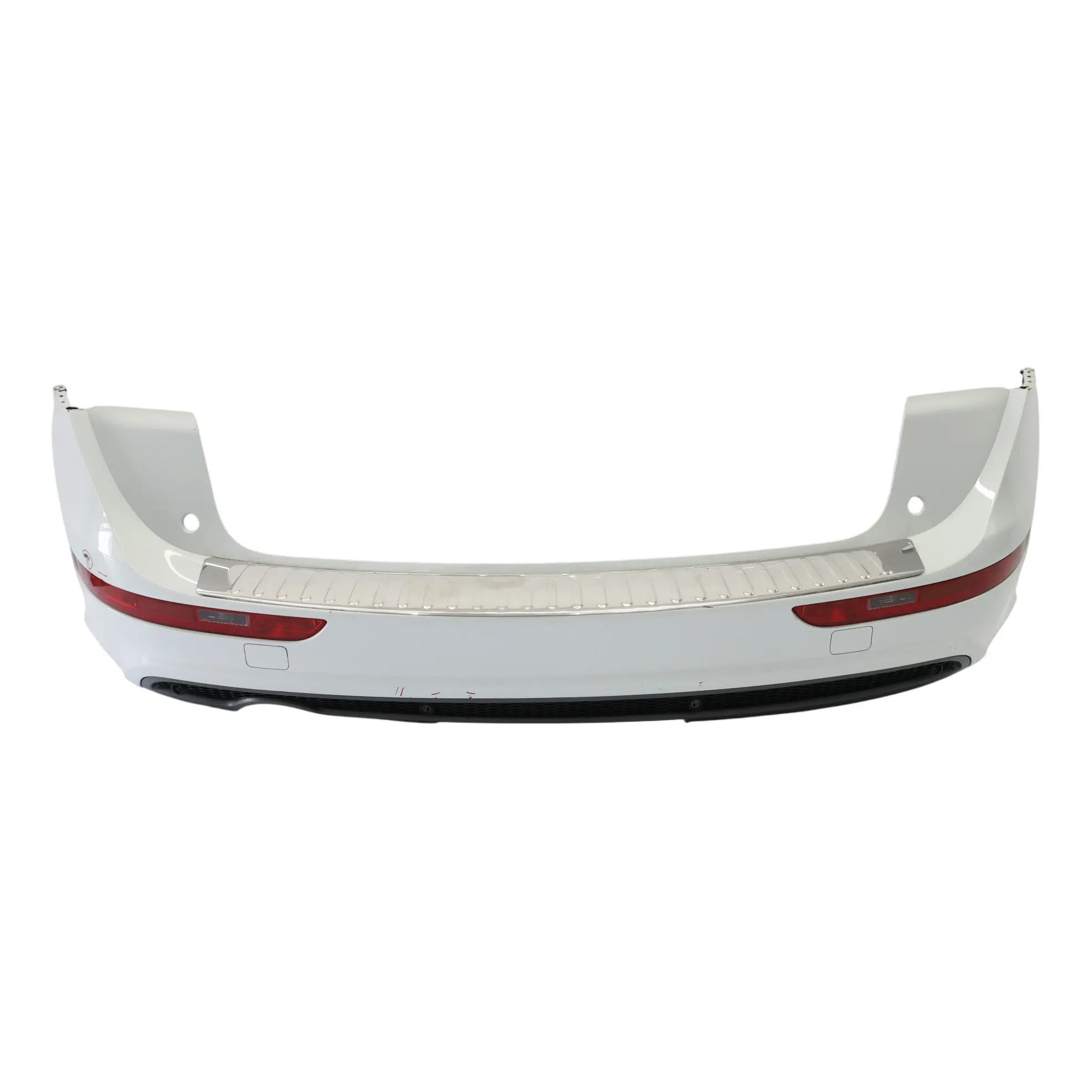 Audi Q5 8R Rear Bumper Trim Panel Covering Glacier White Pearl - S9R