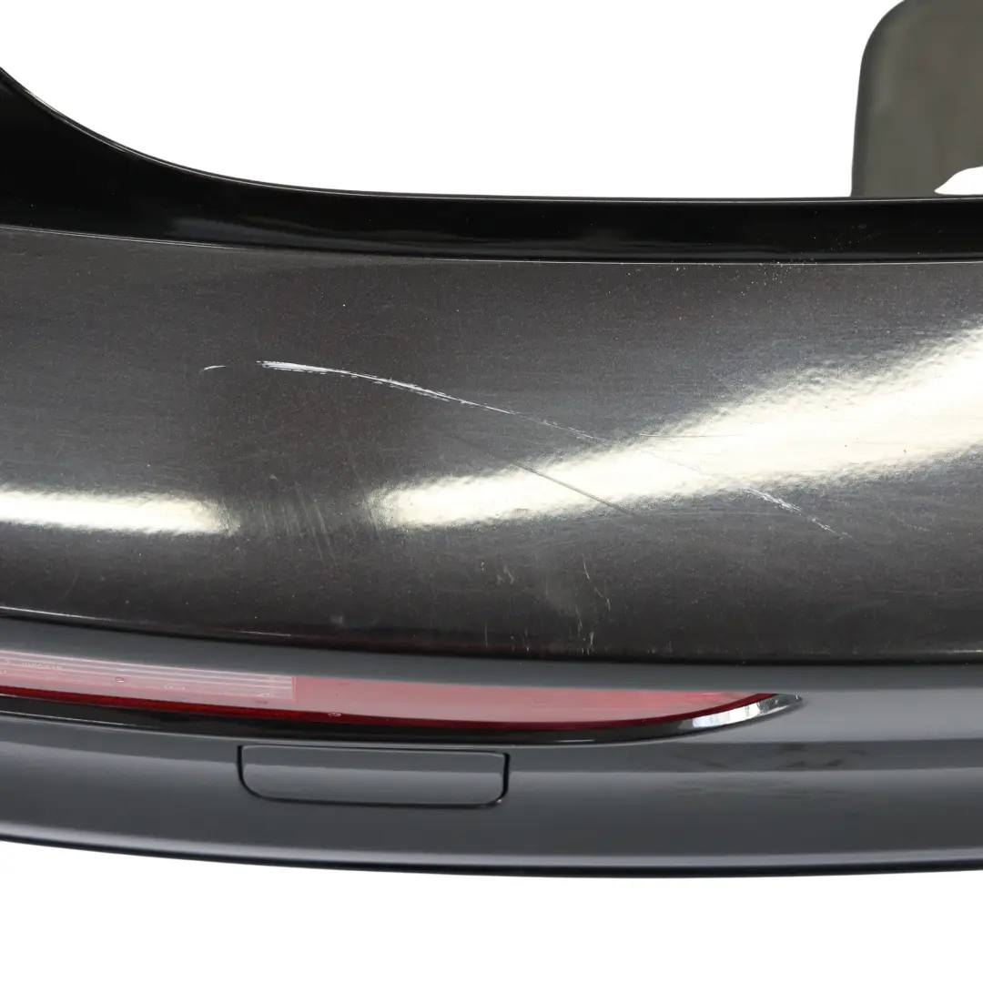 Audi Q5 8R Rear Bumper Trim Panel Covering Panther Black Crystal Effect - Z9Z - SKU 8R0807303B-PBC - Part number 8R0807303B