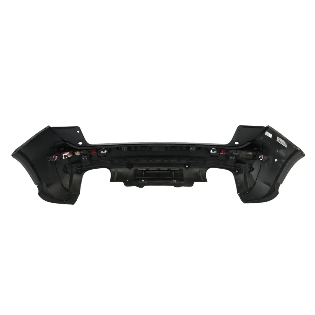 Audi Q5 8R Rear Bumper Trim Panel Covering Panther Black Crystal Effect - Z9Z - SKU 8R0807303B-PBC - Part number 8R0807303B