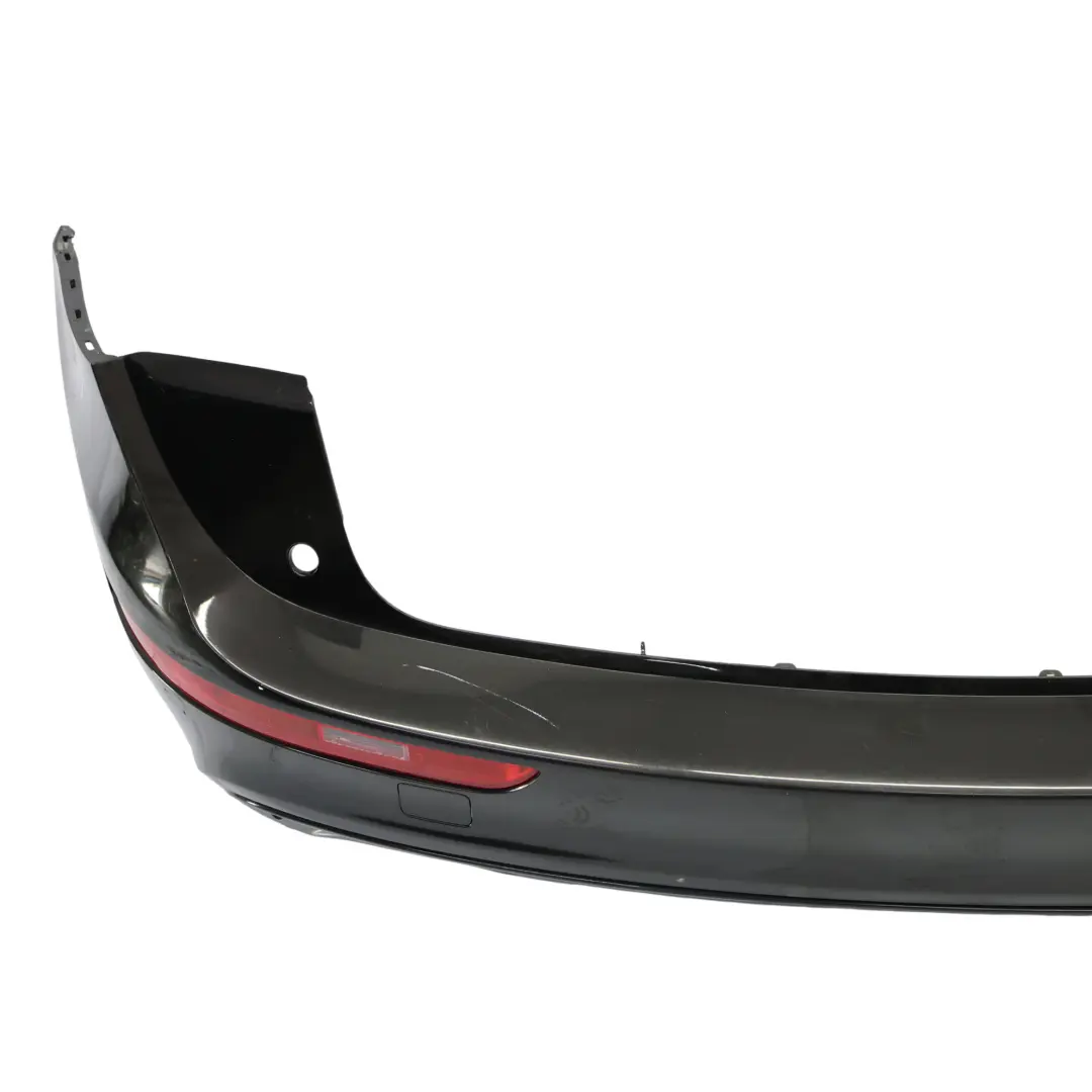 Bumper Trim Panel Covering Panther Black Crystal Effect - Z9Z to Audi Q5 8R Rear with Part number 8R0807303B Audi Q5 8R Rear Bumper Trim Panel Covering Panther Black Crystal Effect - Z9Z - SKU 8R0807303B-PBC - Part number 8R0807303B