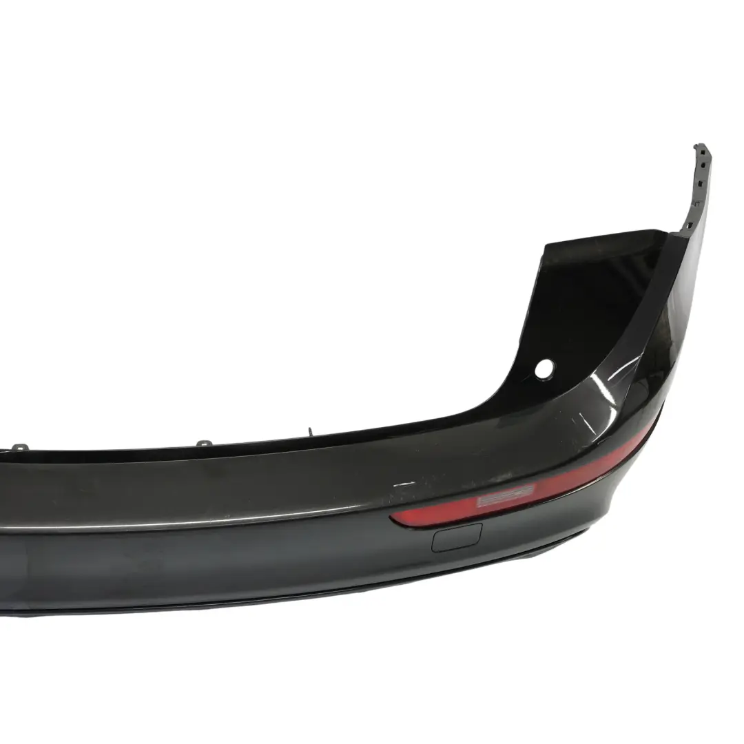 Bumper Trim Panel Covering Panther Black Crystal Effect - Z9Z to Audi Q5 8R Rear with Part number 8R0807303B Audi Q5 8R Rear Bumper Trim Panel Covering Panther Black Crystal Effect - Z9Z - SKU 8R0807303B-PBC - Part number 8R0807303B
