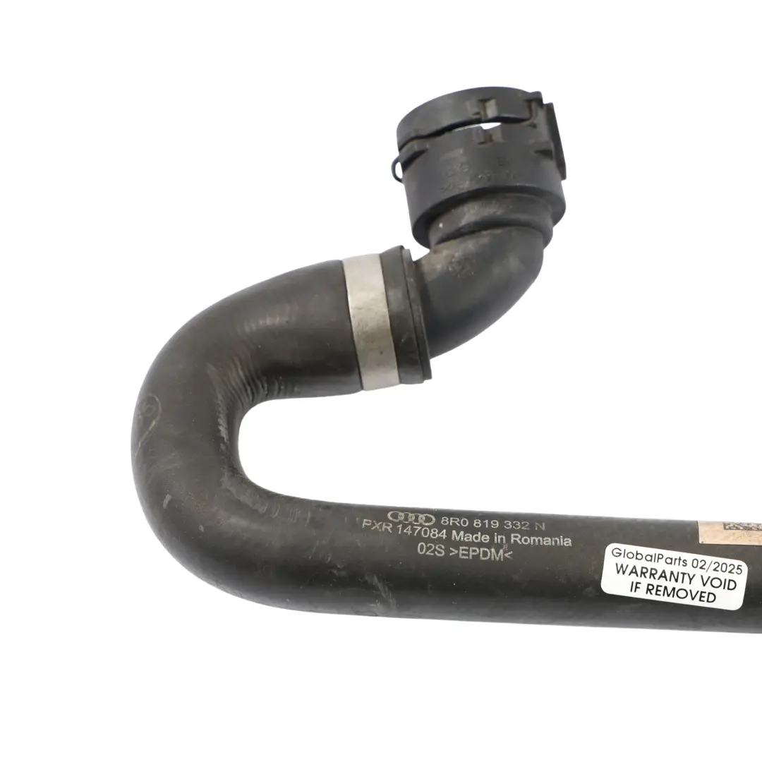 Water Coolant Pipe Hose Line Diesel to Audi Q5 8R 2.0 TDI Engine with Part number 8R0819332N Audi Q5 8R 2.0 TDI Engine Water Coolant Pipe Hose Line Diesel - SKU 8R0819332N - Part number 8R0819332N