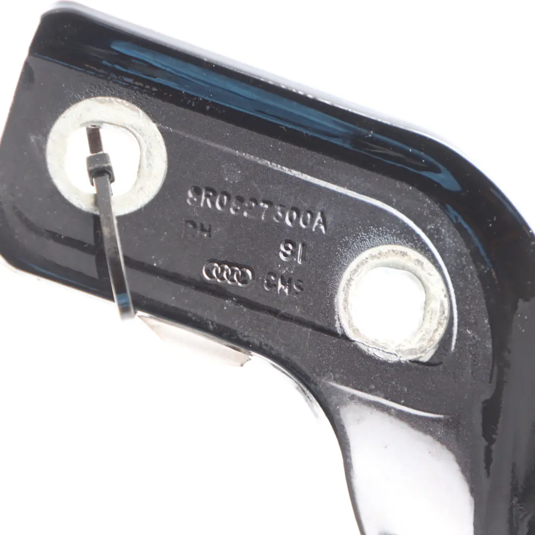 Trunk Hinge Rear Right O/S Panther Black Crystal Effect Z9Z to Audi Q5 8R Tailgate with Part number 8R0827300A Audi Q5 8R Tailgate Trunk Hinge Rear Right O/S Panther Black Crystal Effect Z9Z - SKU 8R0827300A-PBC - Part number 8R0827300A
