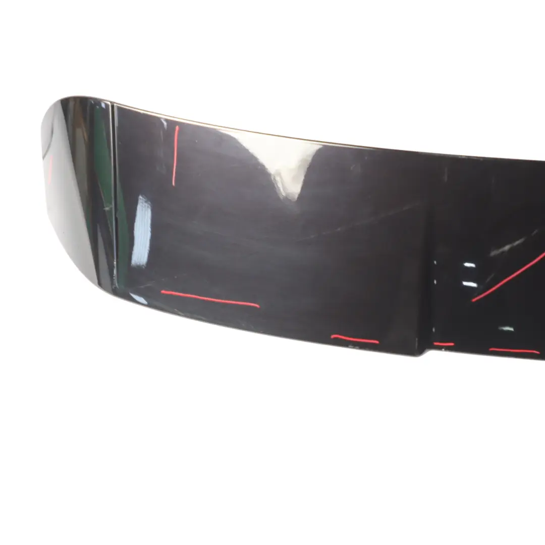 Audi Q5 8R Rear Tailgate Trunk Roof Spoiler Panther Black Crystal Z9Z - SKU 8R0827933B-PBC - Part number 8R0827933B