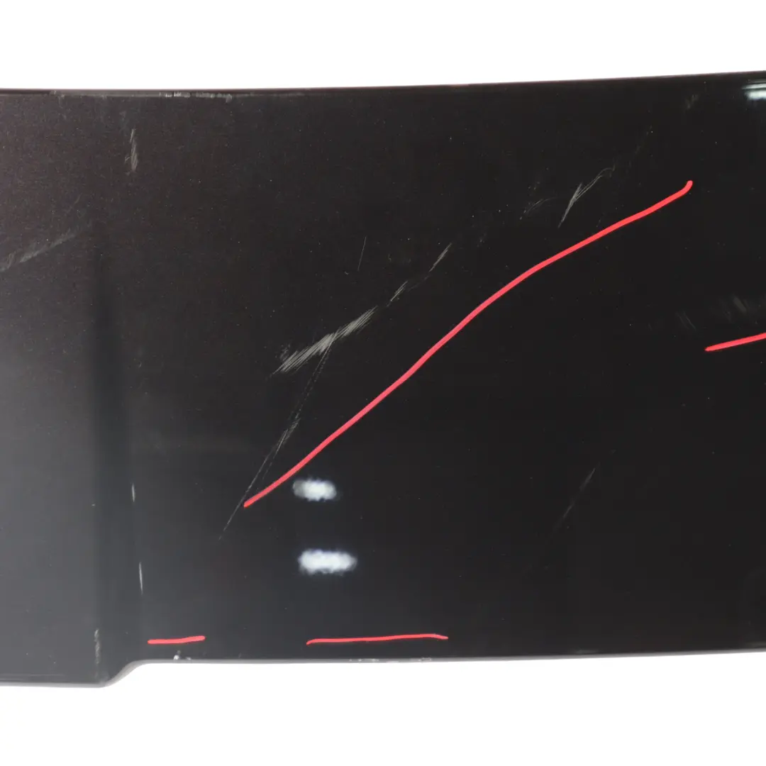 Audi Q5 8R Rear Tailgate Trunk Roof Spoiler Panther Black Crystal Z9Z - SKU 8R0827933B-PBC - Part number 8R0827933B