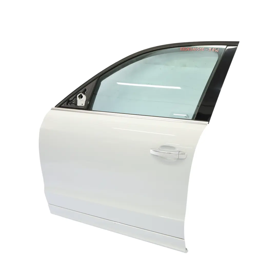 Audi Q5 8R Door Front Left N/S Glacier White Pearl - S9R - SKU 8R0831051E-MGW - Part number 8R0831051E