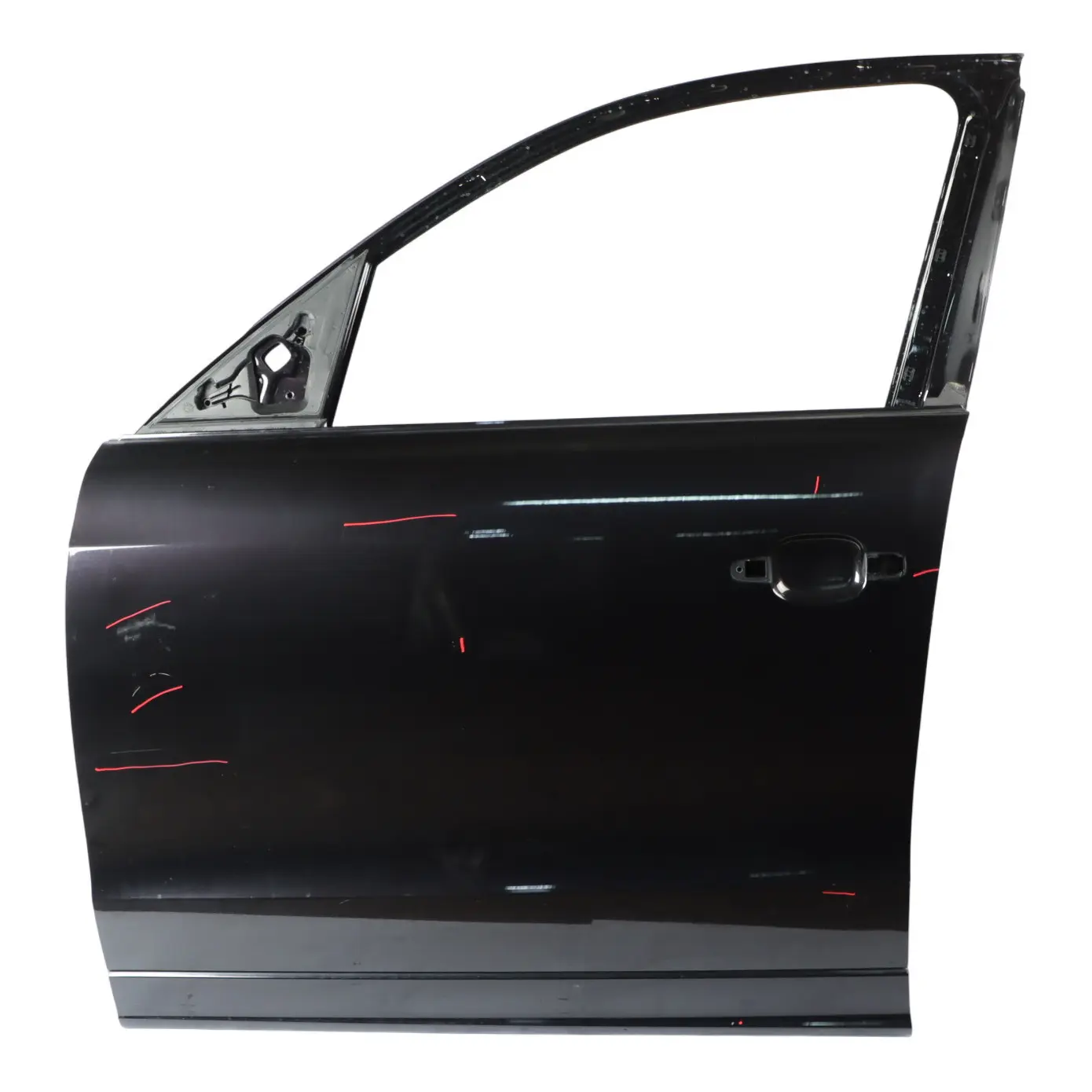 Audi Q5 8R Door Front Left N/S Covering Panel Panther Black Crystal - Z9Z