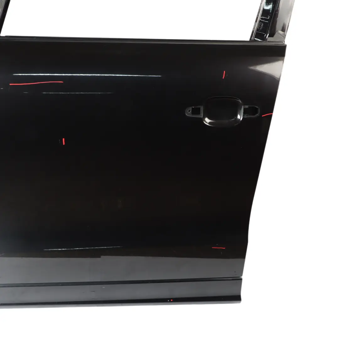 Door Front Left N/S Covering Panel Panther Black Crystal - Z9Z to Audi Q5 8R with Part number 8R0831051E Audi Q5 8R Door Front Left N/S Covering Panel Panther Black Crystal - Z9Z - SKU 8R0831051E-PBC - Part number 8R0831051E