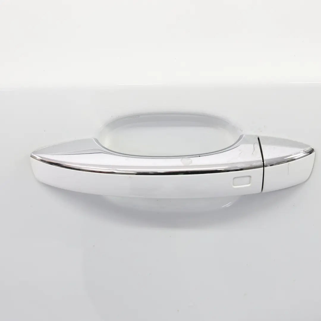 Door Rear Left N/S Glacier White Pearl Effect - S9R to Audi Q5 8R with Part number 8R0833051B Audi Q5 8R Door Rear Left N/S Glacier White Pearl Effect - S9R - SKU 8R0833051B-MGW - Part number 8R0833051B