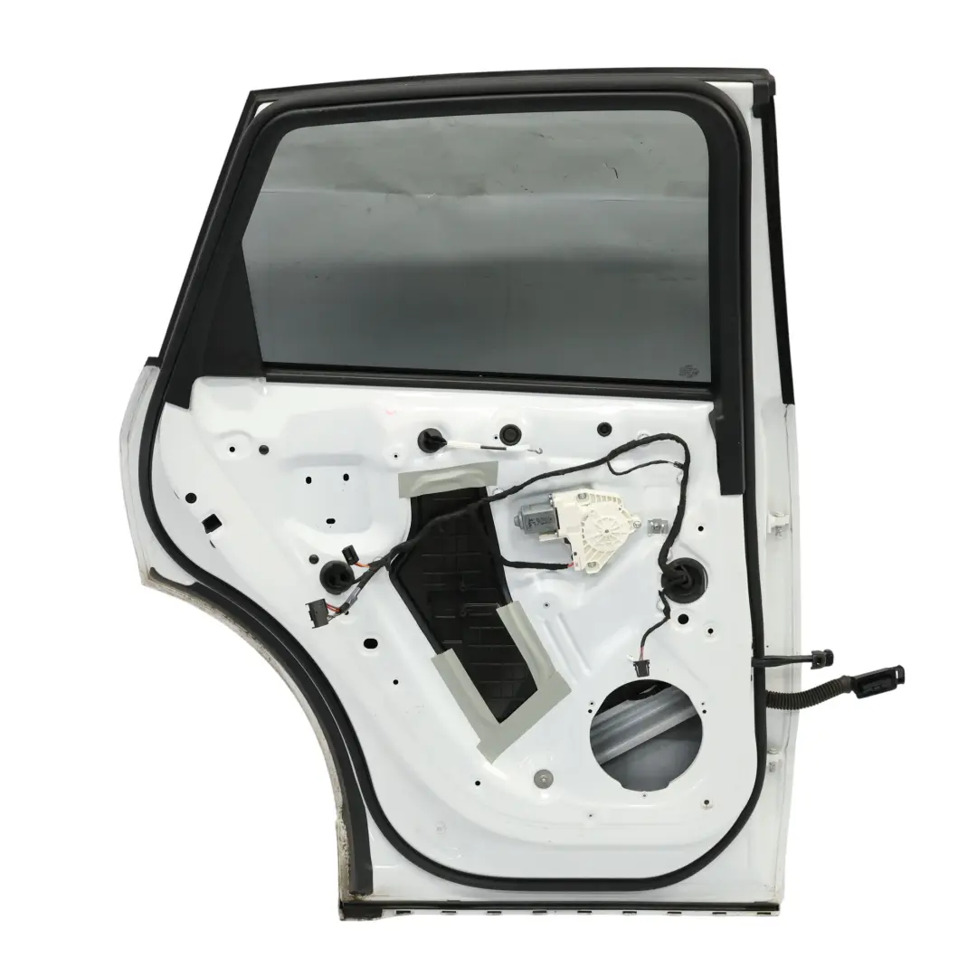 Audi Q5 8R Door Rear Left N/S Glacier White Pearl Effect - S9R - SKU 8R0833051B-MGW - Part number 8R0833051B
