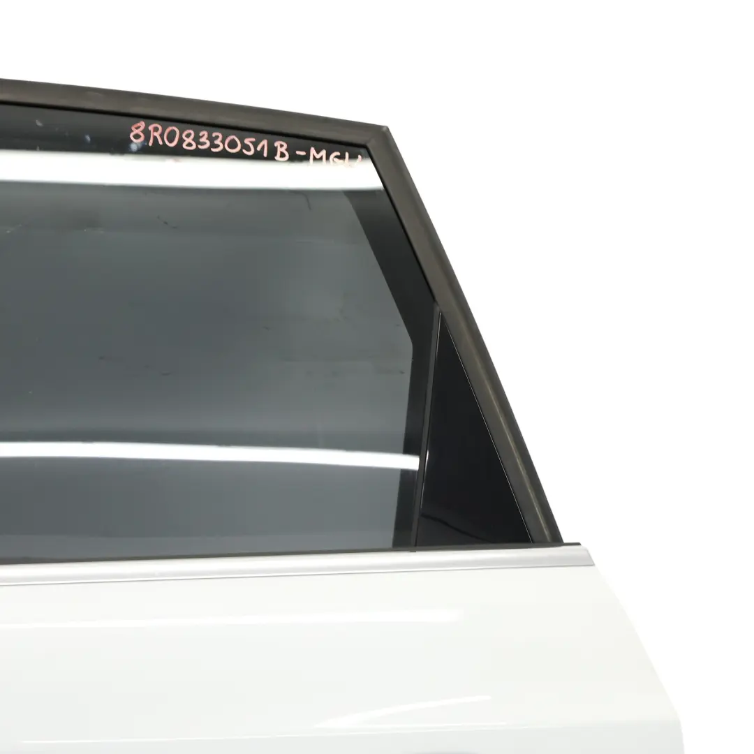 Audi Q5 8R Puerta Trasera Izquierda Glacier White Pearl Blanco - S9R - SKU 8R0833051B-MGW - Número de pieza 8R0833051B