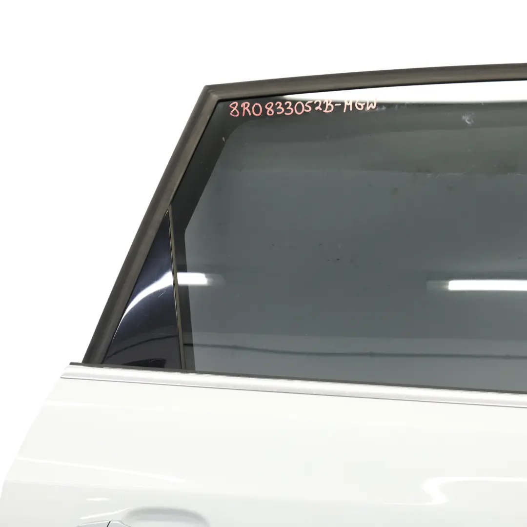 Audi Q5 8R Door Rear Right O/S Glacier White Pearl Effect - S9R - SKU 8R0833052B-MGW - Part number 8R0833052B