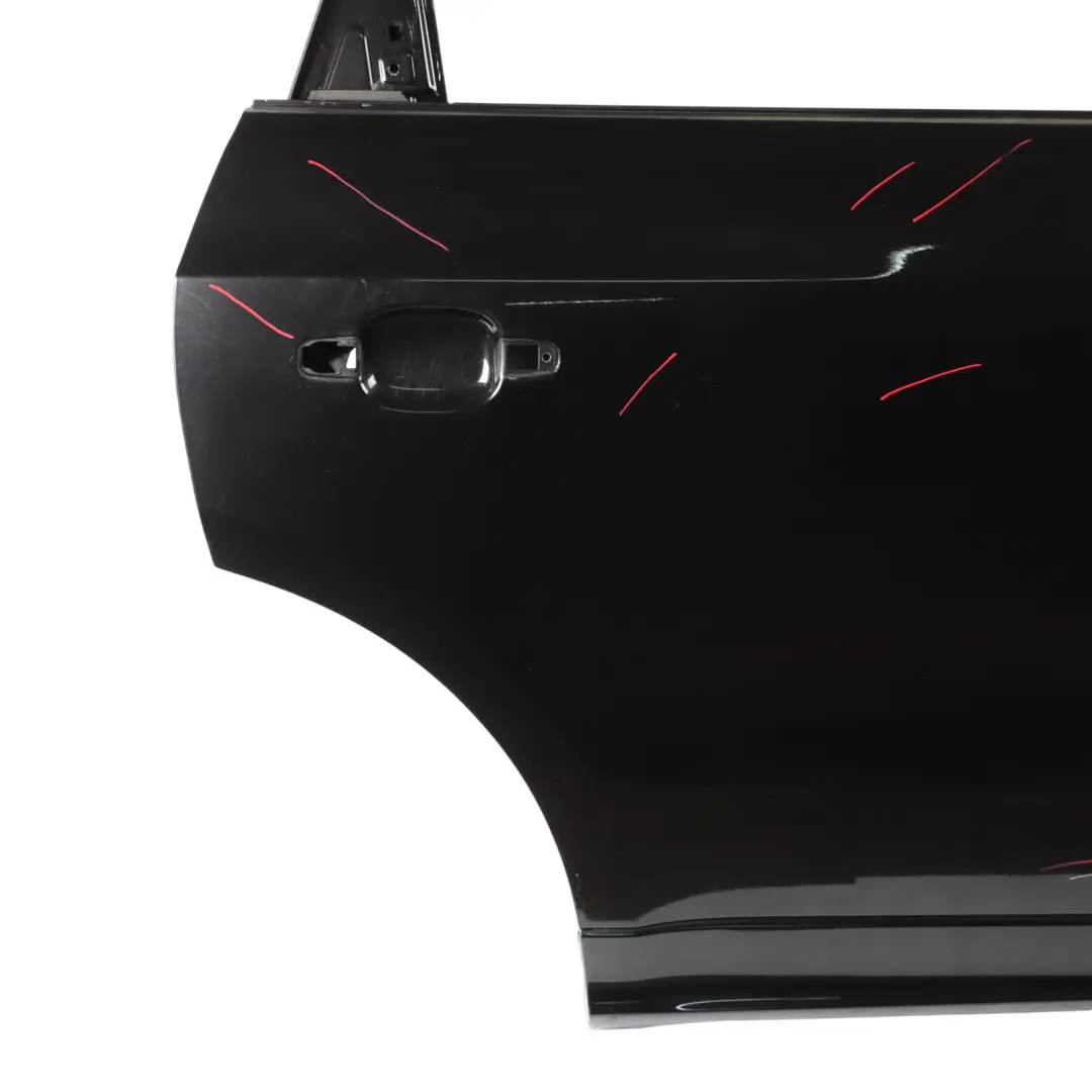 Door Rear Right O/S Phantom Black Crystal Effect - Z9Z to Audi Q5 8R with Part number 8R0833052B Audi Q5 8R Door Rear Right O/S Phantom Black Crystal Effect - Z9Z - SKU 8R0833052B-PBC - Part number 8R0833052B