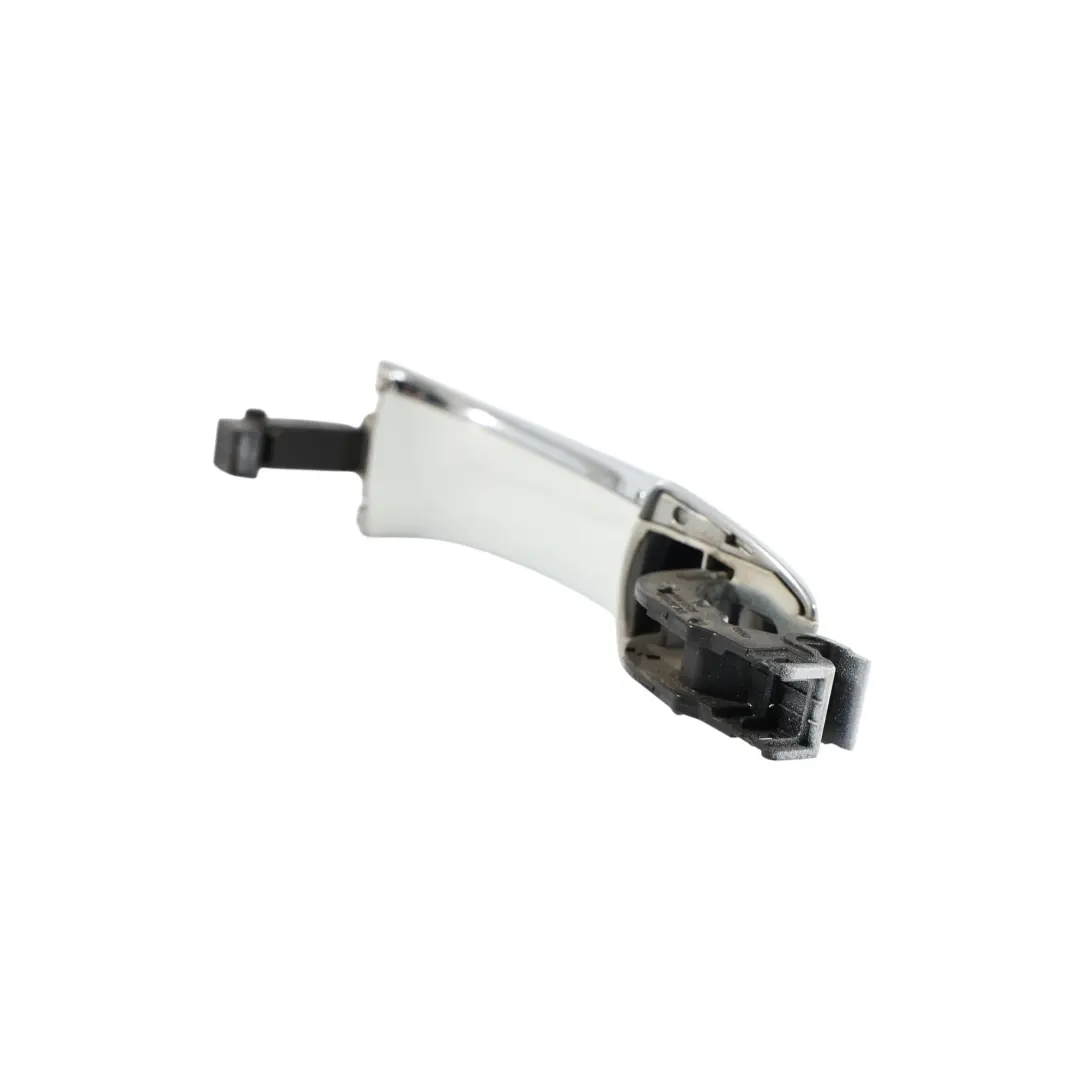 Audi Q5 8R Klamka Zewnętrzna Uchwyt Lewy Przód Tył Glacier White - S9R - SKU 8R0837207-MGW - Numer Części 8R0837207