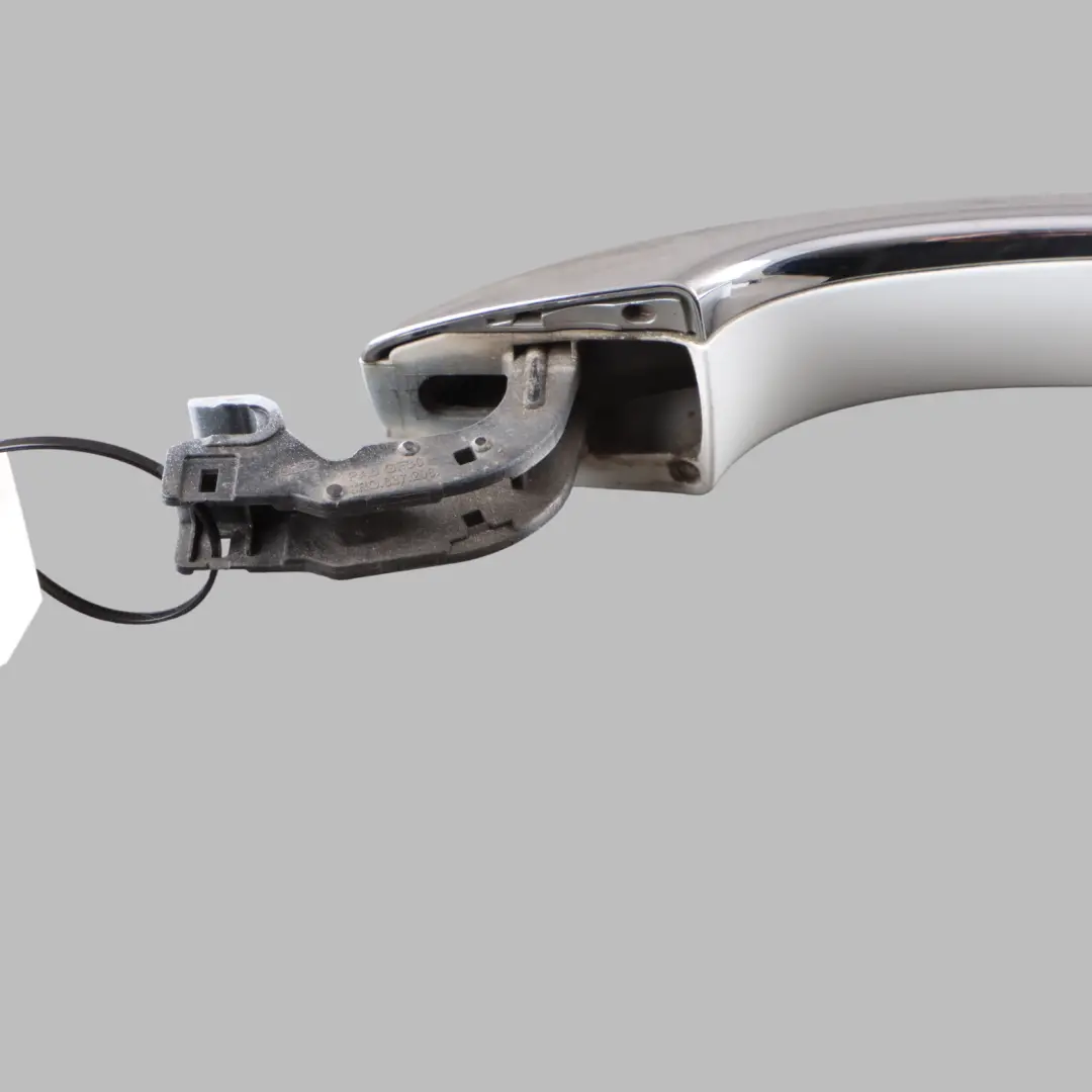 Audi Q5 8R Front Rear Door Handle Grab Right O/S Glacier White Pearl - S9R - SKU 8R0837208-MGW - Part number 8R0837208